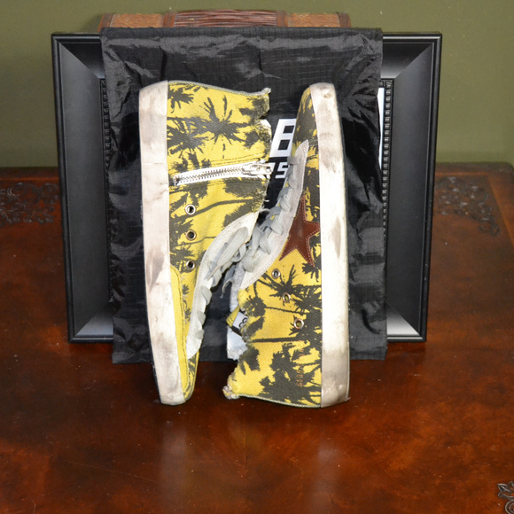 Golden Goose 40 'Francy' Hightop Sneakers - Picture 7 of 8